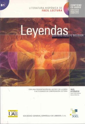 Libro Leyendas De Gustavo Adolfo Becquer (incluye Cd) (2008)