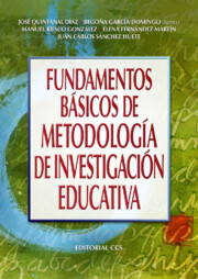 Portada de Fundamentos Basicos De Metodologia De Investigacion Educativa