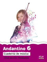 Portada de Andantino 6 Cast. 2013 Educacion Primaria Ed 2013