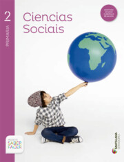 Portada de Ciencias Sociais 2º Primaria Saber Facer Gallego Ed 2015