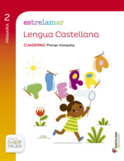 Portada de Cuaderno Lengua Globalizado 1º Trimestre 2º Primaria Estrelamar Ed. 2015