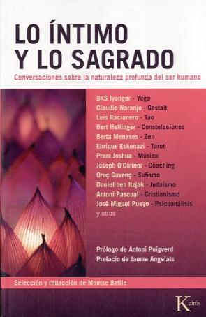 Libro Lo Intimo y Lo Sagrado (2012)