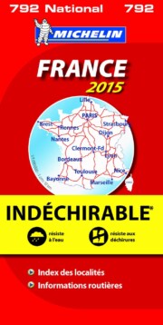 Portada de Mapa Francia «alta Resistencia» 2015 Ref. 17792
