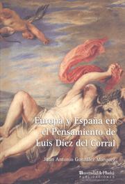 Libro Europa y España en el Pensamiento De Luis Diez del Corral (2013)