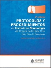 Portada de Protocolos y Procedimientos del Servicio De Neumonologia del Hospital De la Santa Creu I Sant Pau De Barcelona