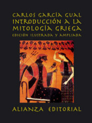 Libro Introduccion a la Mitologia Griega (2006)