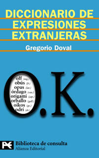 Libro Diccionario De Expresiones Extranjeras (2004)