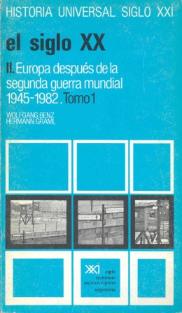 Libro Siglo Xx (t.2, Vol. 1): Europa Antets De la Ii Guerra Mundial (1986)