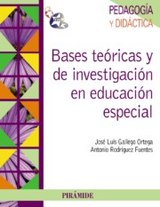 Portada de Bases Teoricas y De Investigacion en Educacion Especial