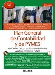 Portada de Plan General De Contabilidad y De Pymes