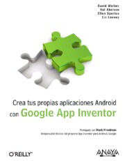Portada de Crea Tus Propias Aplicaciones Android con Google