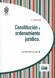 Portada de Constitucion y Ordenamiento Juridico