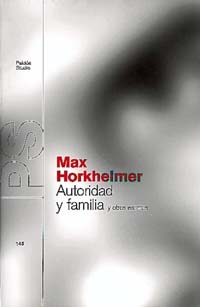 Libro Autoridad y Familia y Otros Escritos (2001)