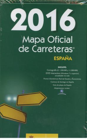Libro Mapa Oficial De Carreteras 2016 España (2016)