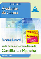 Libro Ayudantes De Cocina. Personal Laboral De la Junta De Comunidades De Castilla-la Mancha. Temario y Test (2010)