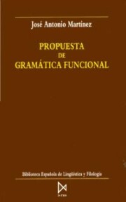 Portada de Propuesta De Gramatica Funcional