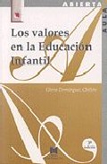 Libro Los Valores De la Educacion Infantil (1996)