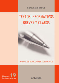 Libro Textos Informativos Breves y Claros: Manual De Redaccion De Docum Entos (2003)