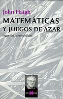 Libro Matematicas y Juegos De Azar: Jugar con la Probabilidad (2003)