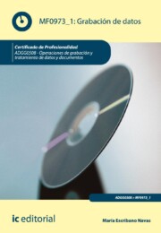Portada de (i.b.d.)grabacion De Datos Mf0973_1: Operaciones De Grabacion y Tratamiento De Datos y Documentos (2012)