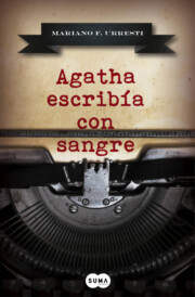 Portada de Agatha Escribia con Sangre
