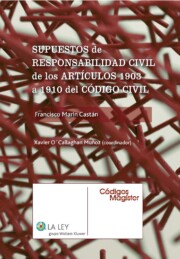 Portada de Supuestos De Responsabilidad Civil De los Articulos 1903 a 1910 del Codigo Civil