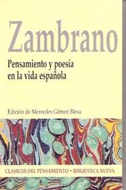 Libro Pensamiento y Poesia en la Vida Española (2004)