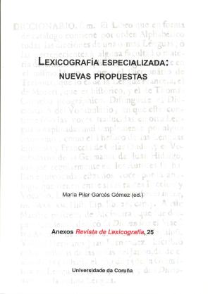 Libro Lexicografia Especializada: Nuevas Propuestas (2014)