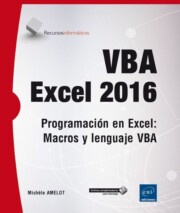Portada de Vba excel 2016: programacion en excel: macros y lenguaje vba