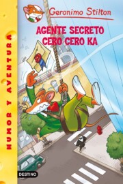 Portada de Geronimo stilton 43: agente cero cero ka