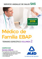 Libro Medico de familia ebap del servicio andaluz de salud. temario especifico vol 2 (2016)