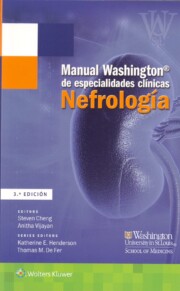 Portada de Manual washington de especialidades clinicas. nefrologia