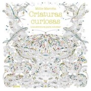 Portada de Criaturas curiosas una aventura para colorear