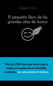 Portada de El pequeÑo libro de las grandes citas de humor
