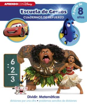 Libro Dividir: matematicas: divisiones por una cifra · problemas sencil los de divisiones (disney escuela de genios. cuadernos de refuerzo) (2017)