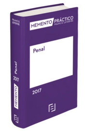 Portada de Memento practico penal 2017