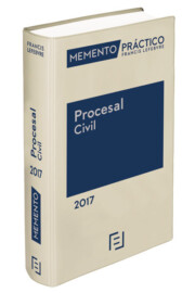 Portada de Memento procesal civil