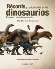 Portada de Records y curiosidades de los dinosaurios