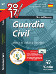 Portada de Guardia civil 2017: test del temario