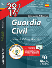 Portada de Guardia civil 2017: simulacros de examen