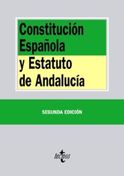 Portada de Constitucion espaÑola y estatuto de andalucia
