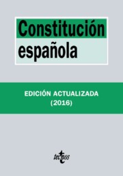 Portada de Constitucion espaÑola