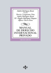 Portada de Manual de derecho internacional privado