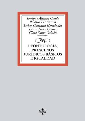 Libro Deontologia, principios juridicos basicos e igualdad (2016)