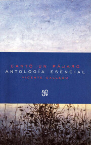 Portada de Canto un pajaro: antologia esencial