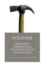 Portada de Principios elementales y fundamentales de filosofia