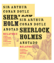 Portada de Sherlock holmes anotado: relatos pack: relatos i y ii