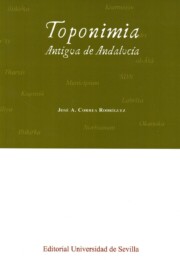 Portada de Toponimia antigua de andalucia