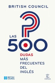 Portada de Las 500 dudas mas frecuentes del ingles