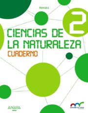 Portada de 2º educacion primaria cuaderno ciencias de la naturaleza ed 2015